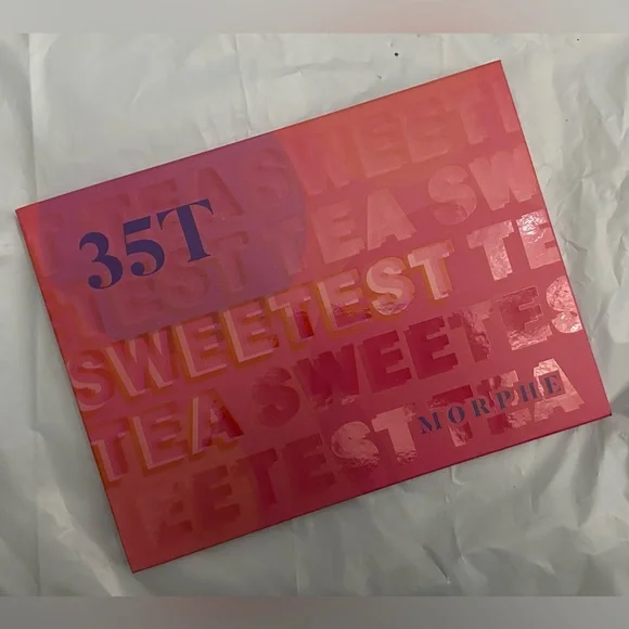 NIB Morphe 35T Sweetest Tea Artistry Eyeshadow Palette - Picture 3 of 4